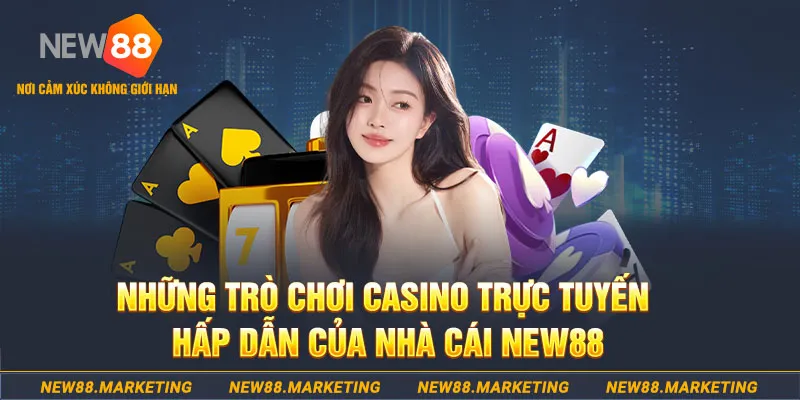 Những trò chơi casino trực tuyến hấp dẫn của nhà cái Ku88&nbsp;