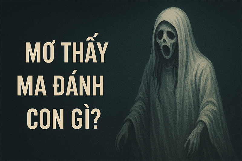 Mơ thấy ma nên đánh con gì?