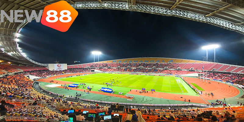 Sân Rajamangala trước giờ bóng lăn chung kết U22 Việt Nam vs U22 Thái LanSEA Games 33