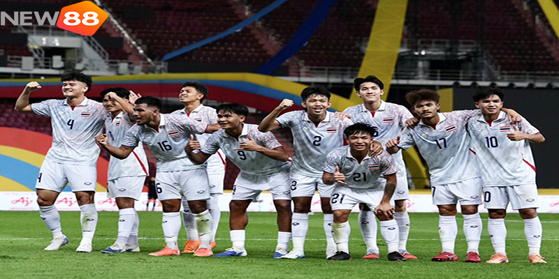 Đội hình xuất phát U22 Thái Lan ở bán kết SEA Games