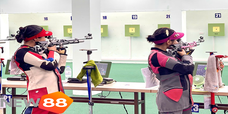 Thu Vinh thể hiện bản lĩnh thép trong nội dung 25m súng ngắn cá nhân nữ