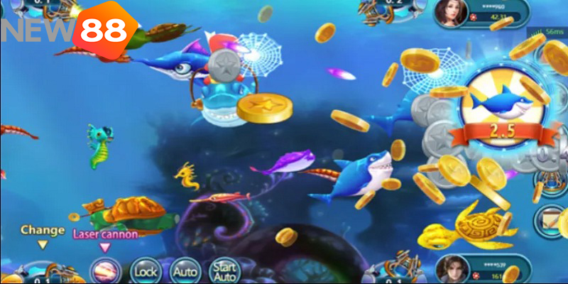 Vũ khí bắn cá rùa xanh