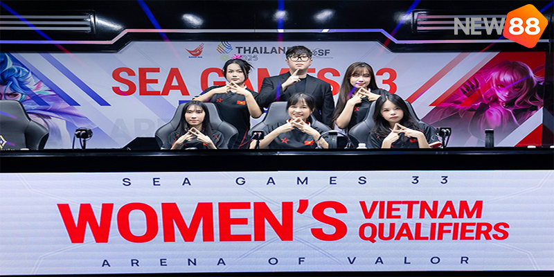 Tuyển nữ Việt Nam thắng Thái Lan tại Liên Quân Mobile SEA Games 33