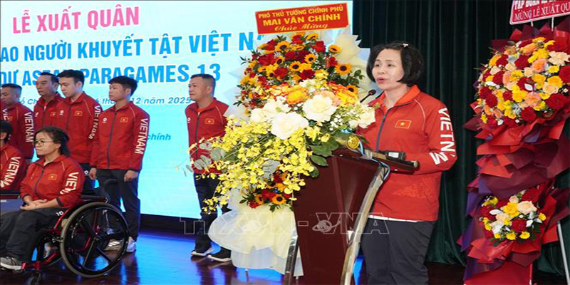Đoàn Việt Nam đặt mục tiêu 40–50 HCV tại ASEAN Para Games 13